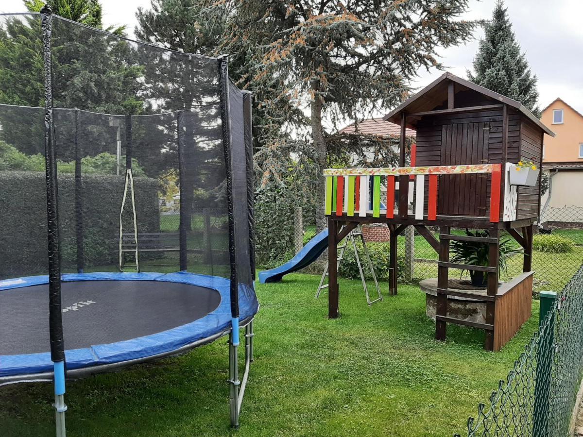 Ferienwohnung Am Park Pegau ภายนอก รูปภาพ